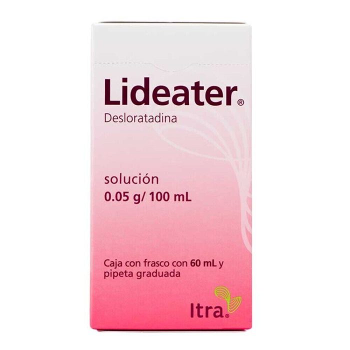 LIDEATER 0.05G/100ML SOLUCION 60ML DESLORATADINA