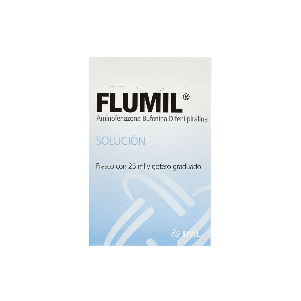 FLUMIL GTS ORAL 25ML  AMINOFENAZONA/BUFENINA/DIFENILPIRALINA