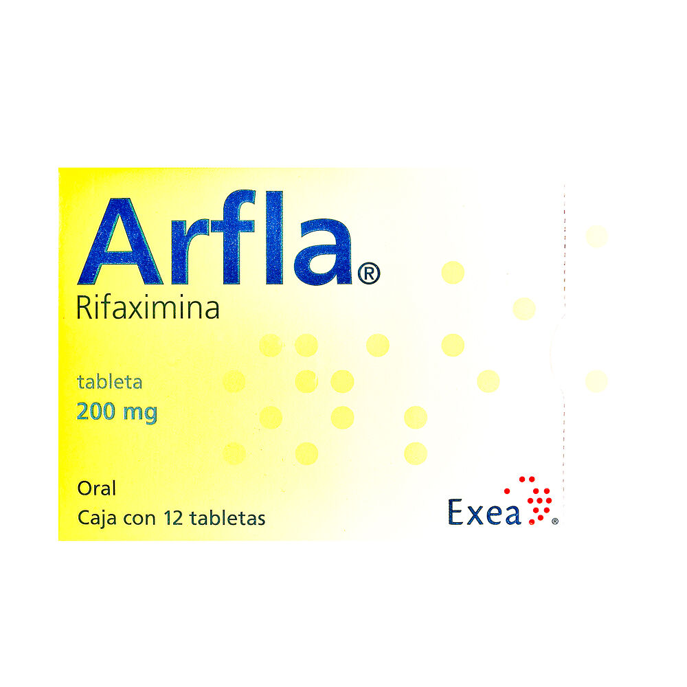 ARFLA 200MG C 12 TAB RIFAXIMINA