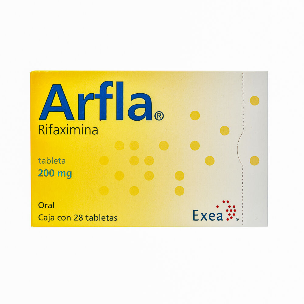 ARFLA 200MG C 28 TAB RIFAXIMINA