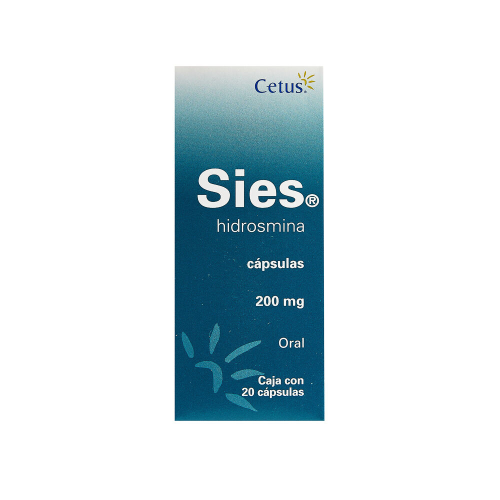 SIES 200MG C 20 CAP HIDROSMINA
