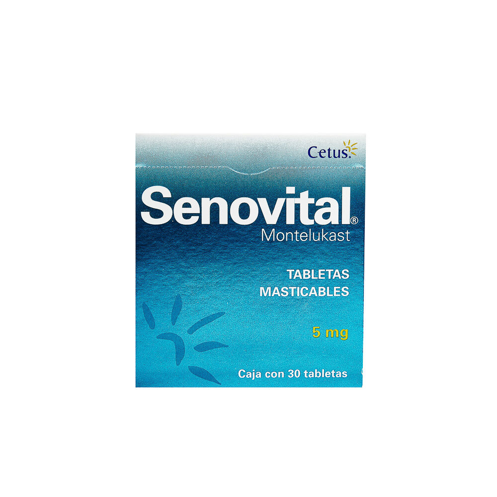 SENOVITAL 5MG C 30 TAB MASTIC MONTELUKAST