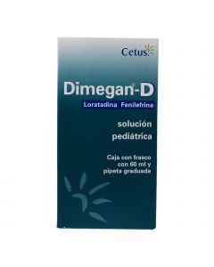 DIMEGAND SOL ORAL PEDIATRICO 60ML LORATADINAFENILEFRINA