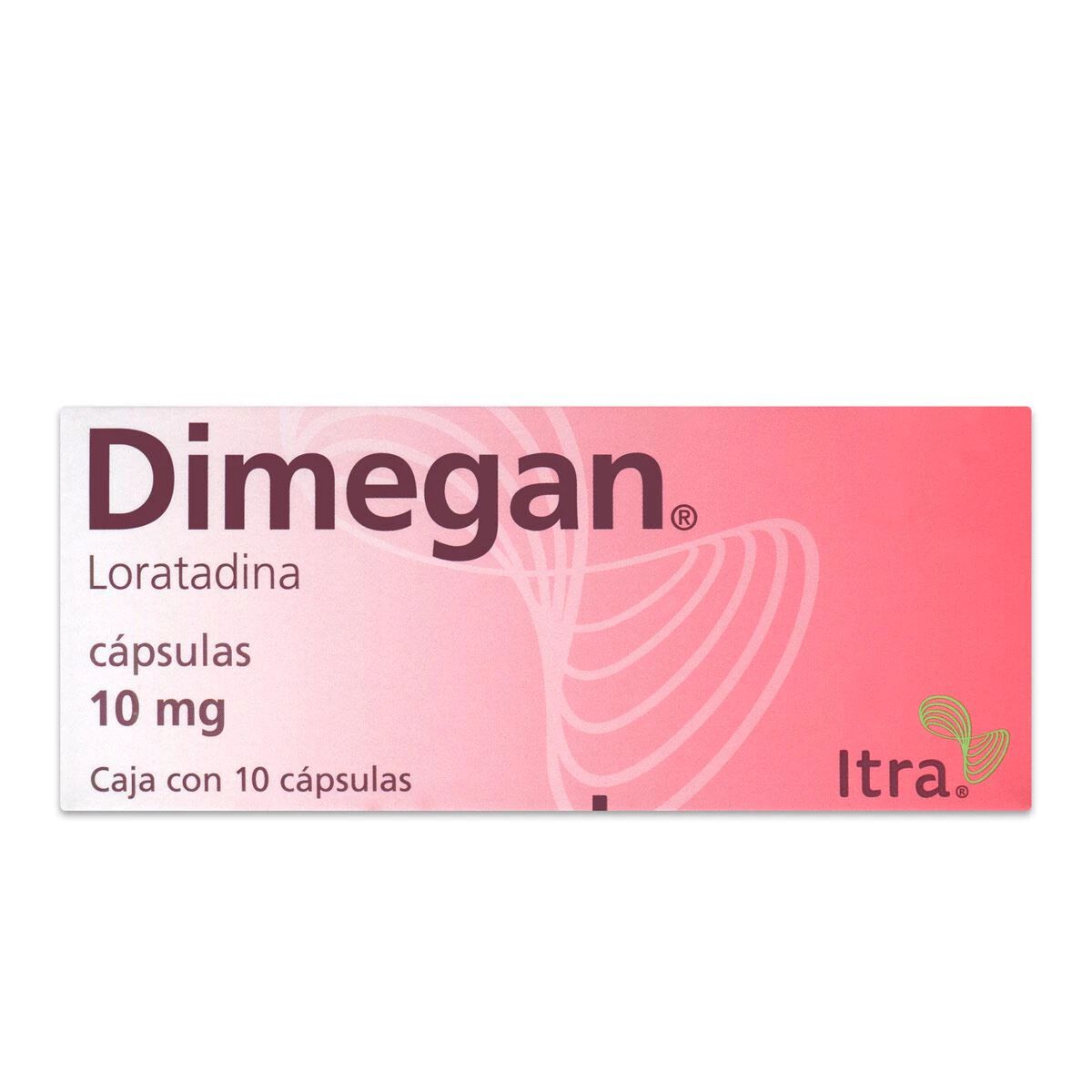 DIMEGAN 10MG C 10 CAP LORATADINA