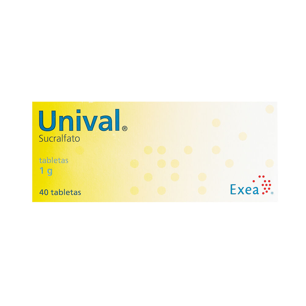 UNIVAL 1G C 40 TAB SUCRALFATO