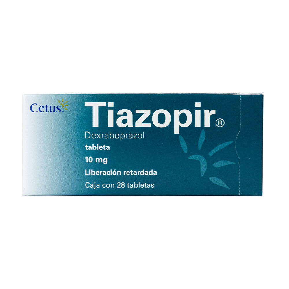 TIAZOPIR 10MG LR C 28 TAB DEXRABEPRAZOL