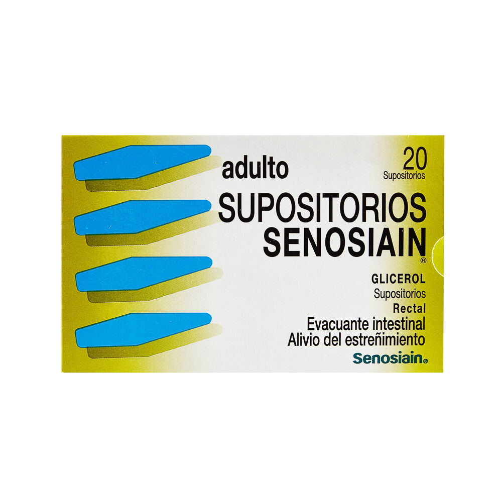 SENOSIAIN SUPOSITORIOS ADULTO C 20