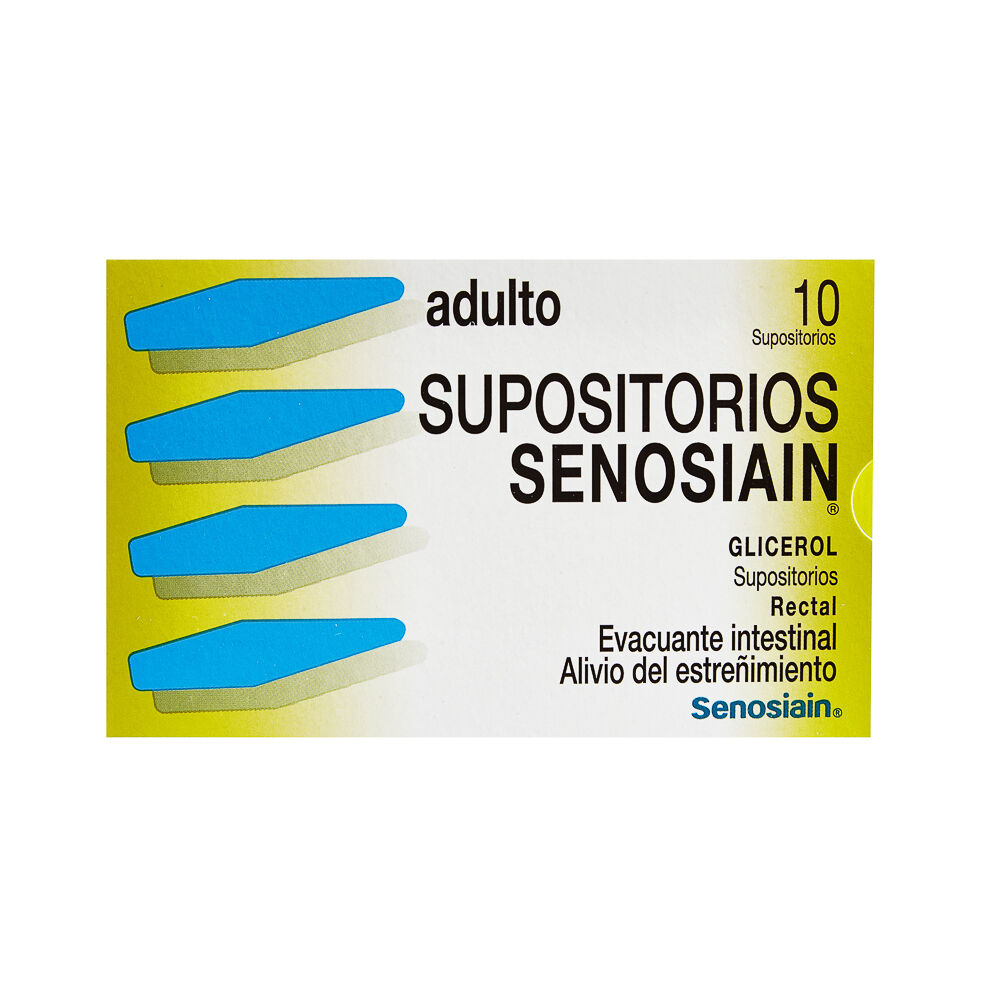 SENOSIAIN SUPOSITORIOS ADULTO C 10