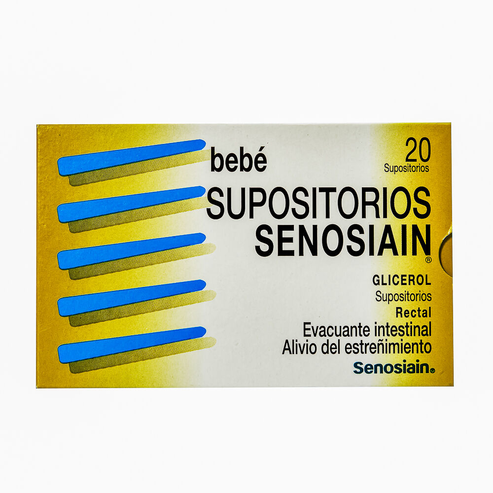 SENOSIAIN SUPOSITORIOS BEBE C 20