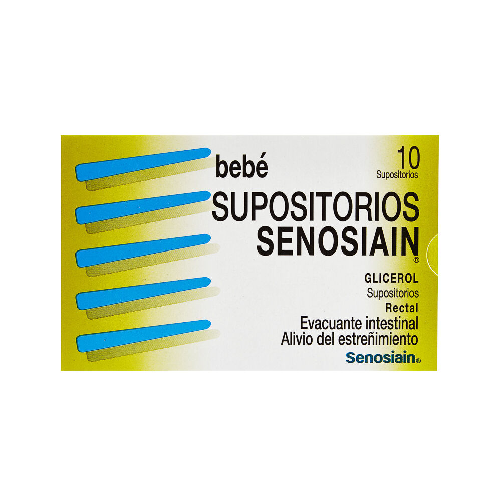SENOSIAIN SUPOSITORIOS BEBE C 10