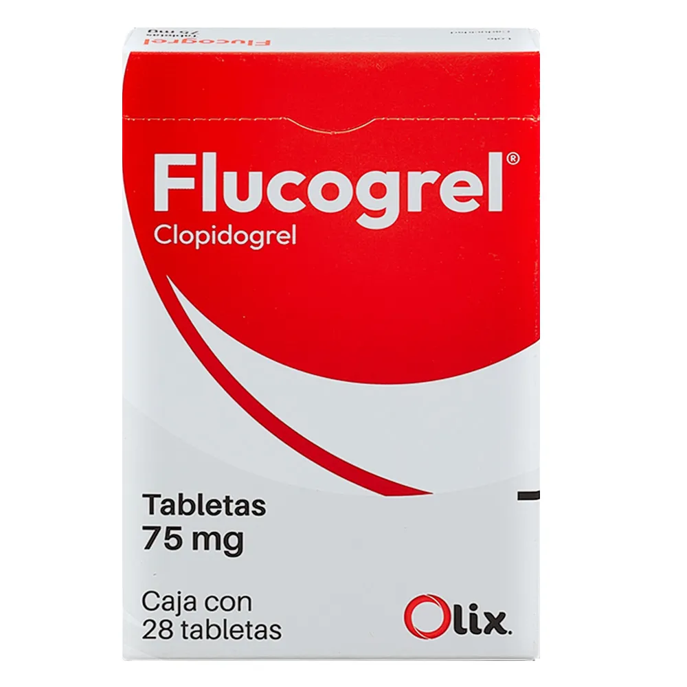 FLUCOGREL 75MG C 28 TAB