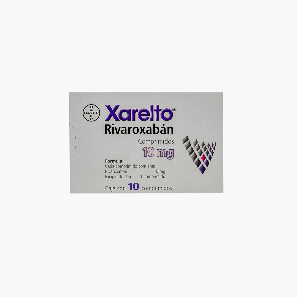XARELTO 10MG C 10 TAB  RIVAROXABAN