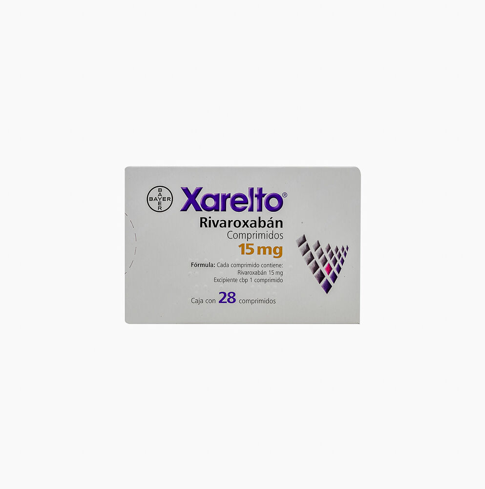 XARELTO 15MG C 28 TAB RIVAROXABAN