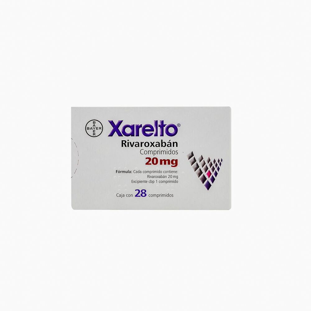 XARELTO 20MG C 28 TAB  RIVAROXABAN