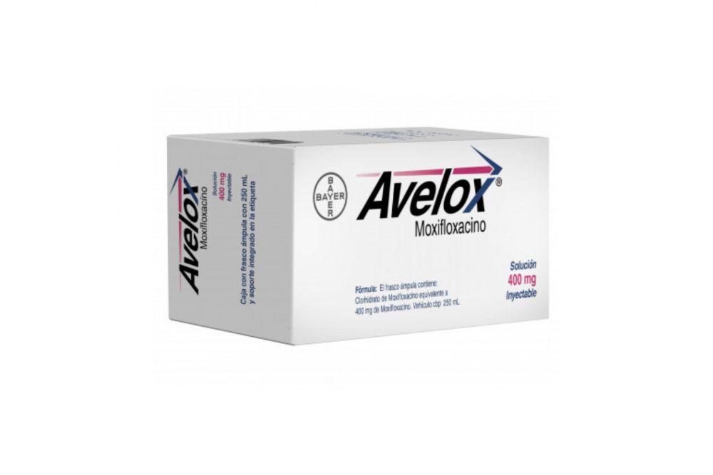 AVELOX 400MG IV FA 250ML MOXIFLOXACINO