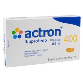 ACTRON 400 C 10 CAP IBUPROFENO NV