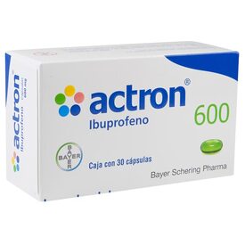 ACTRON 600MG C 30 CAP IBUPROFENO