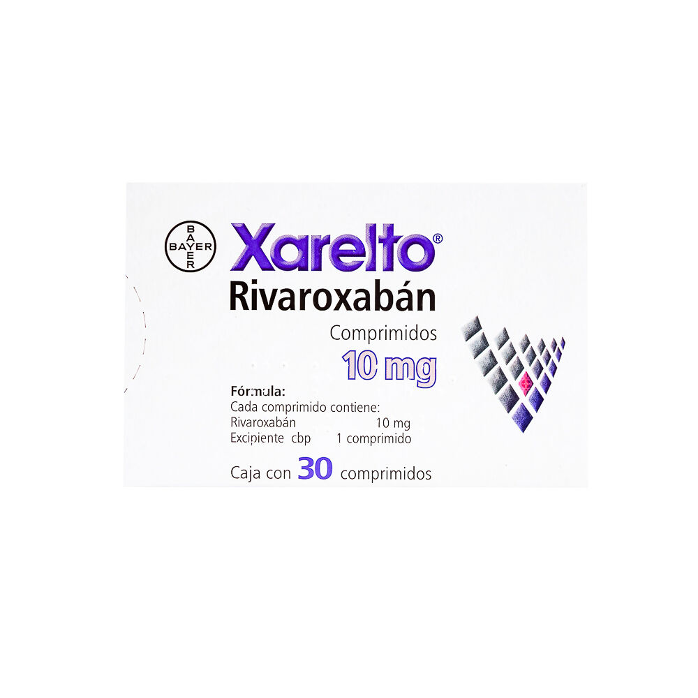 XARELTO 10MG C 30 TAB RIVAROXABAN