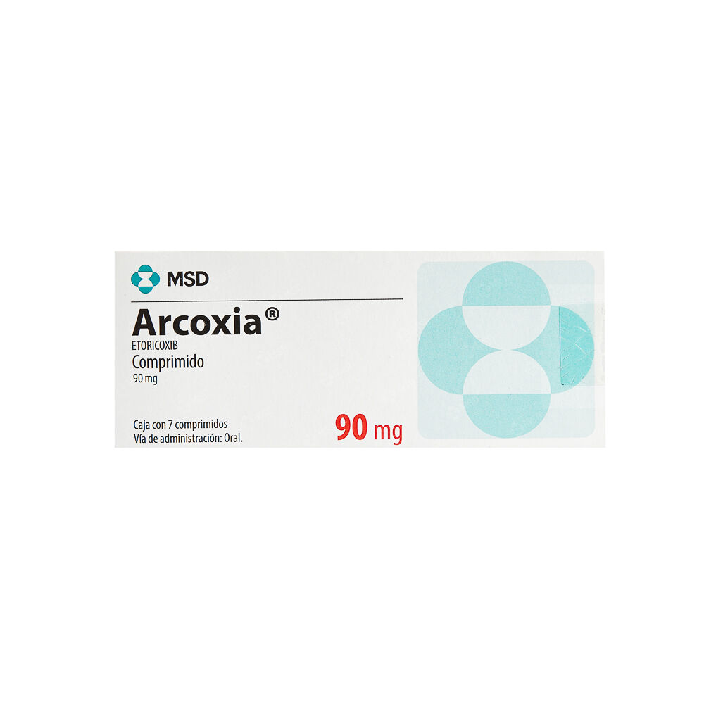 ARCOXIA 90MG C 7 TAB ETORICOXIB