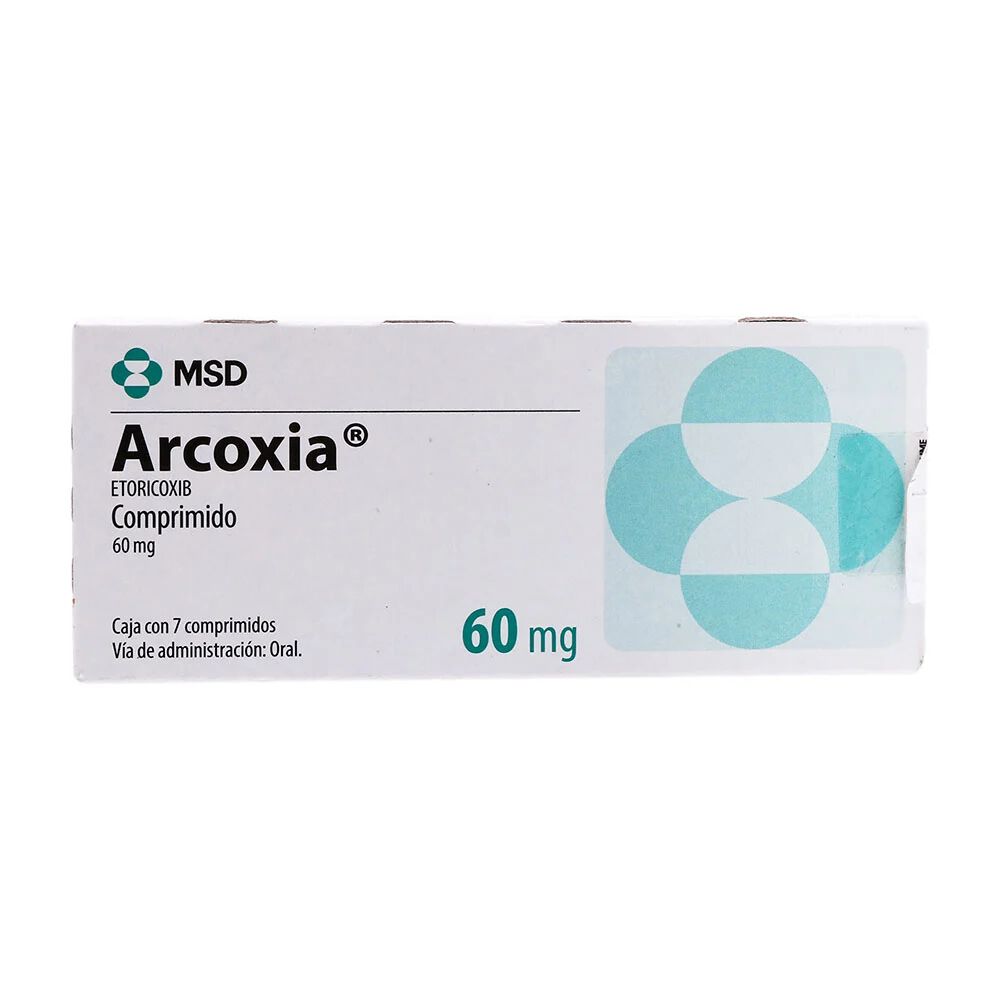 ARCOXIA 60MG C 7 TAB  ETORICOXIB