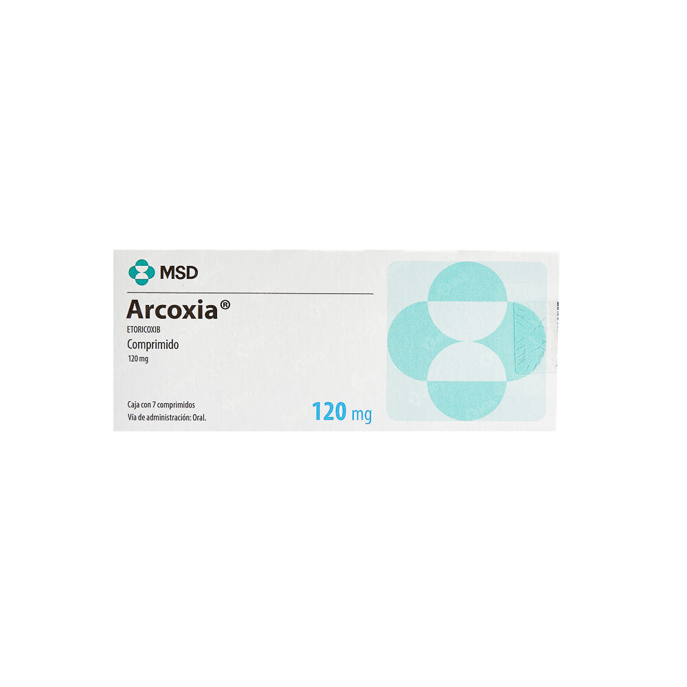 ARCOXIA 120MG C 7 TAB ETORICOXIB
