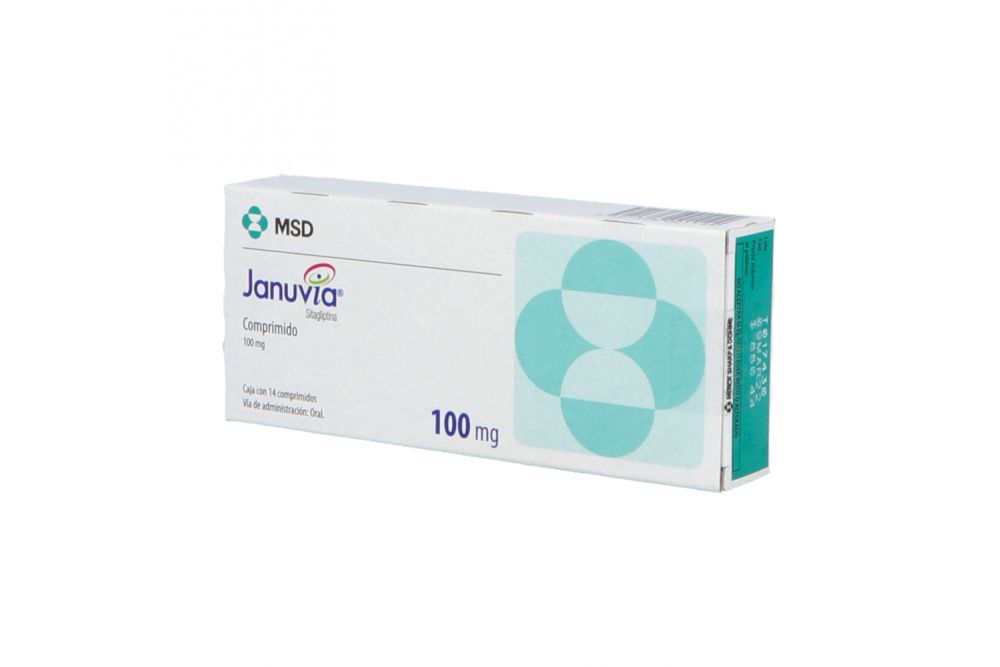 JANUVIA 100MG C 14 TAB SITAGLIPTINA