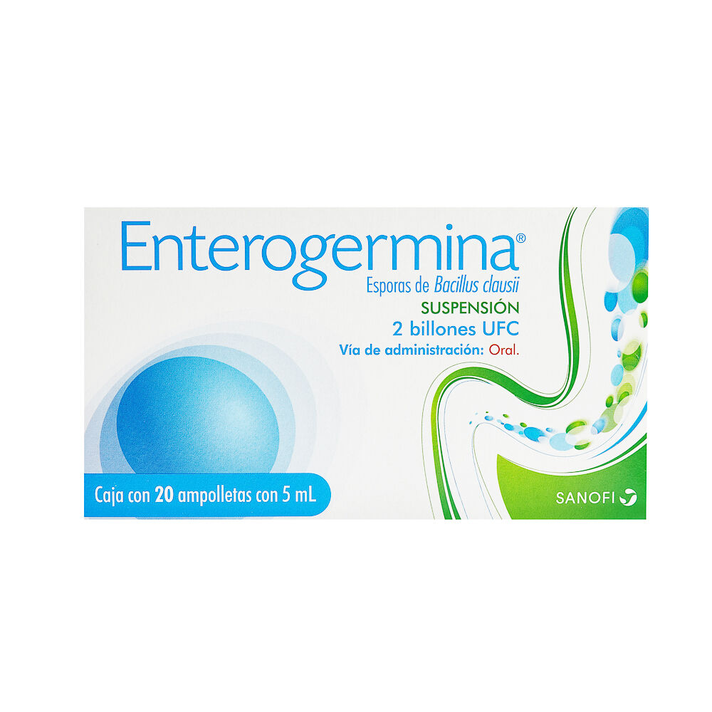 ENTEROGERMINA AMP ING 5ML C 20 2BILL