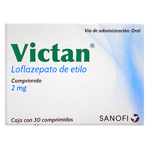 VICTAN 2MG C 30 TAB LOFLACEPATO DE ETILO