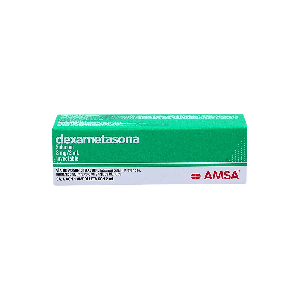 DEXAMETASONA 0.8MG AMP 2ML AMSA