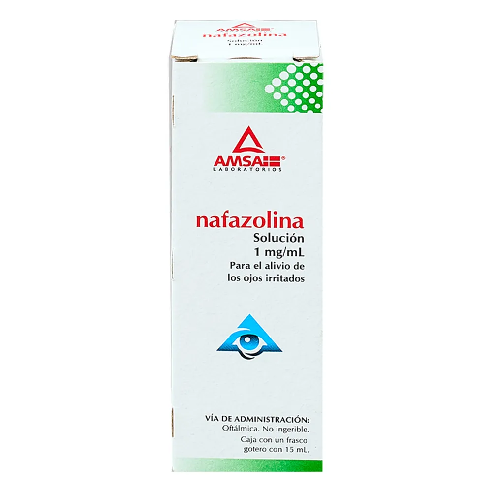 NAFAZOLINA SOL OFT 15ML AMSA