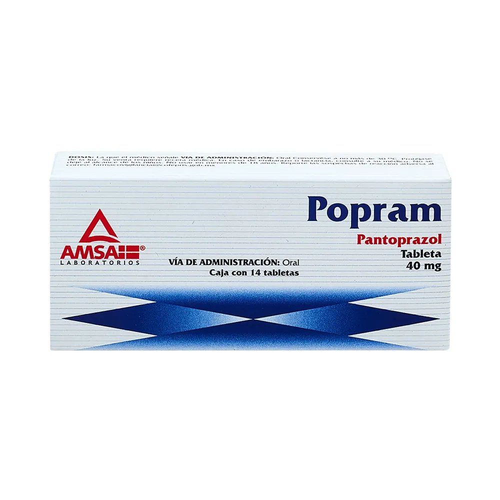 POPRAM 40MG C 14 TAB PANTOPRAZOL