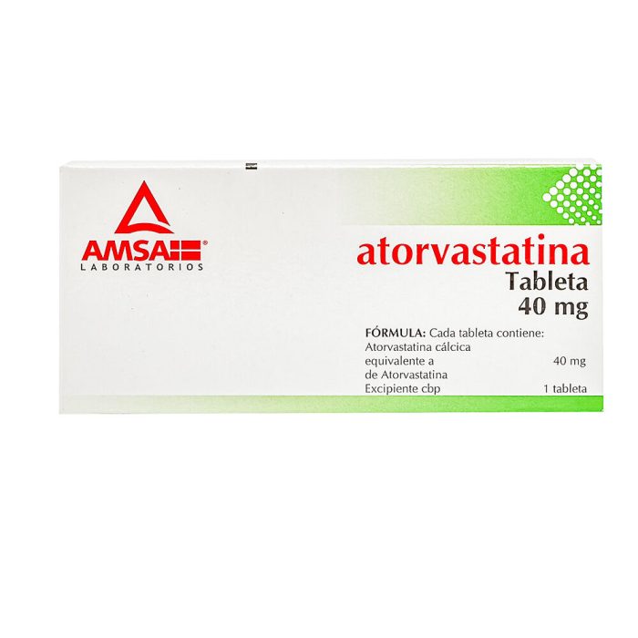 ATORVASTATINA 40MG C 10 TAB AMSA