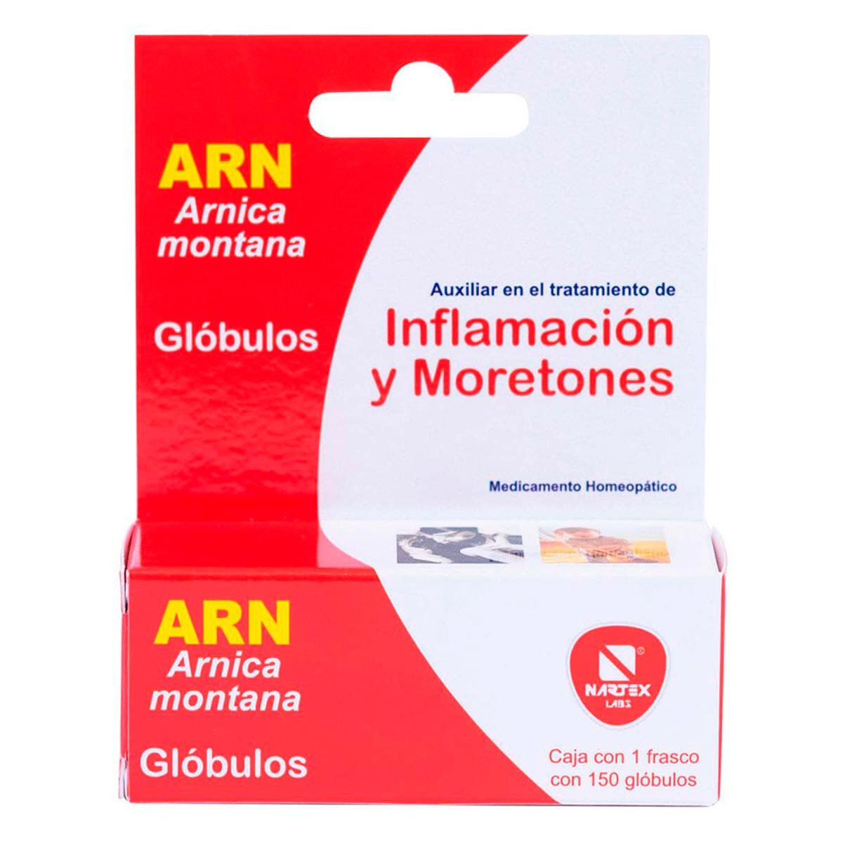 ARNICA MONTANA NARTEX ARN C 150 GLOBULOS