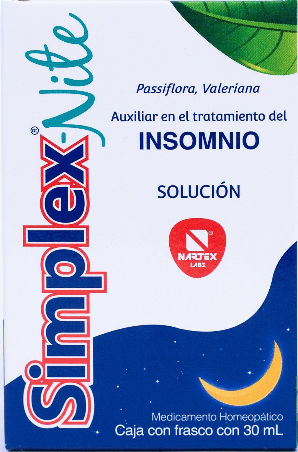 SIMPLEX NITE SOL 30ML PASSIFLORA/VALERIANA