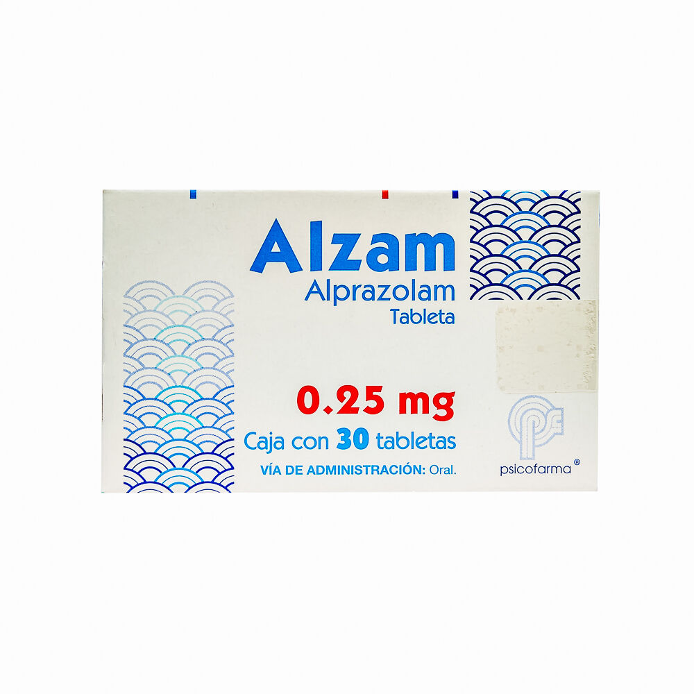 ALZAM 0.25MG C 30 TAB ALPRAZOLAM