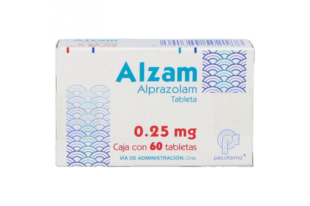 ALZAM 0.25MG C 60 TAB ALPRAZOLAM