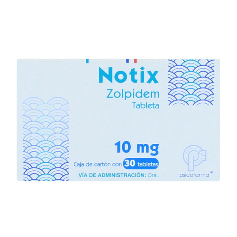 NOTIX 10MG C 30 TAB ZOLPIDEM