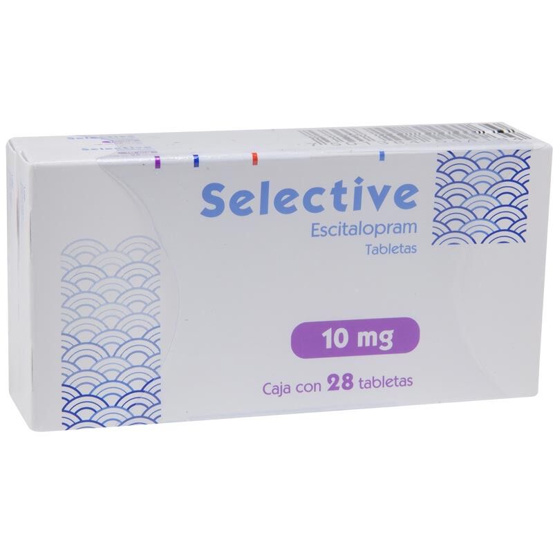 SELECTIVE 10MG C 28 TAB 11 ESCITALOPRAM