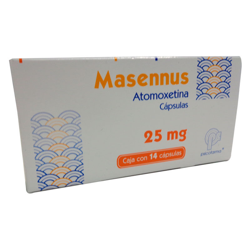 MASENNUS 25MG C 14 TAB ATOMOXETINA