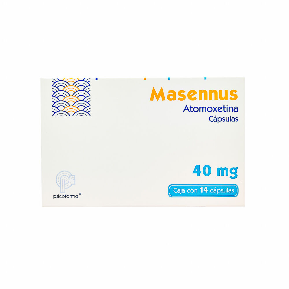 MASENNUS 40MG C 14 TAB ATOMOXETINA