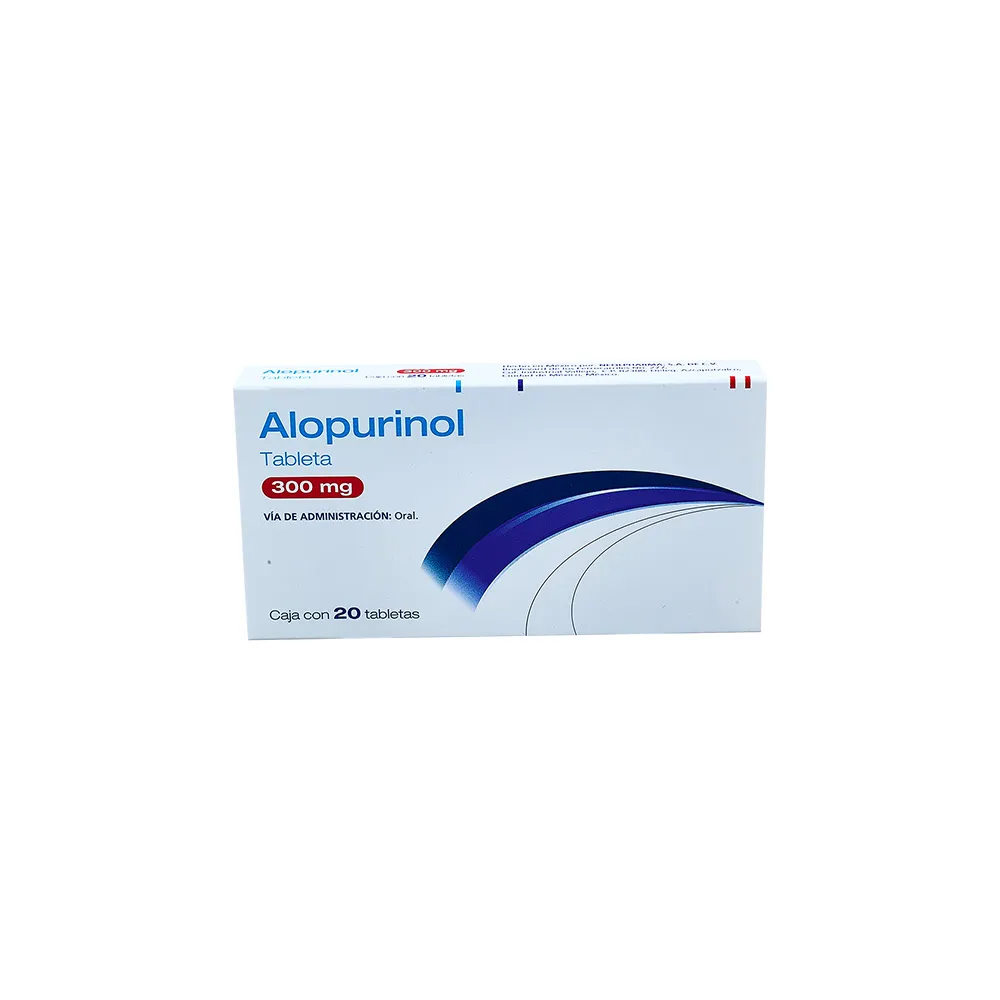 ALOPURINOL 300MG C 20 TAB PSICOFARMA
