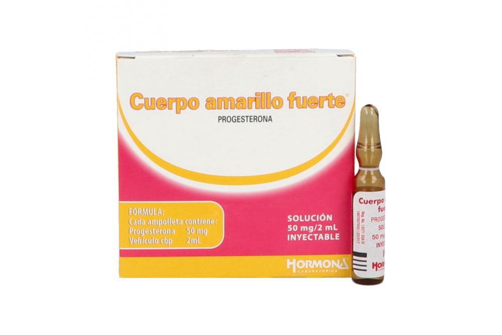 CUERPO AMARILLO FTE C 6 AMP 2ML