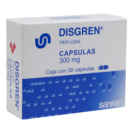 DISGREN 300MG C 30 CAP TRIFLUSAL