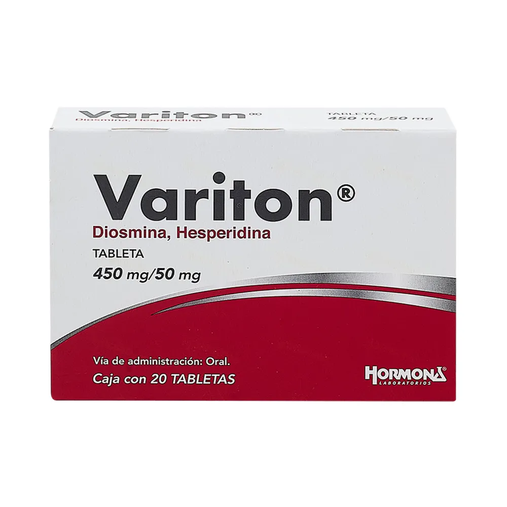 VARITON 450MG/50MG C 20 TAB DIOSMINAHESPERIDONA