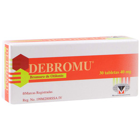 DEBROMU 40MG C 30 TAB BROMURO DE OTOLONIO