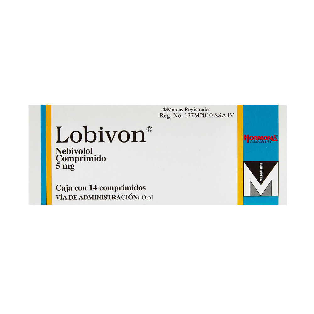 LOBIVON 5MG C 14 TAB NEBIVOLOL