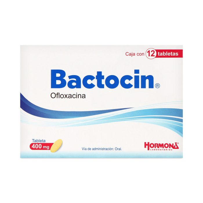 BACTOCIN 400MG C 12 TAB OFLOXACINO