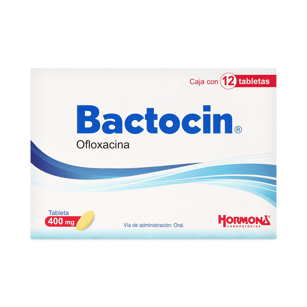 BACTOCIN 400MG C 12 TAB OFLOXACINO