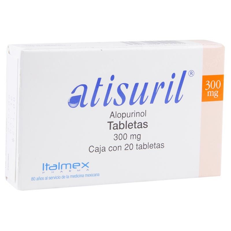 ATISURIL 300 C 20 TAB ALOPURINOL