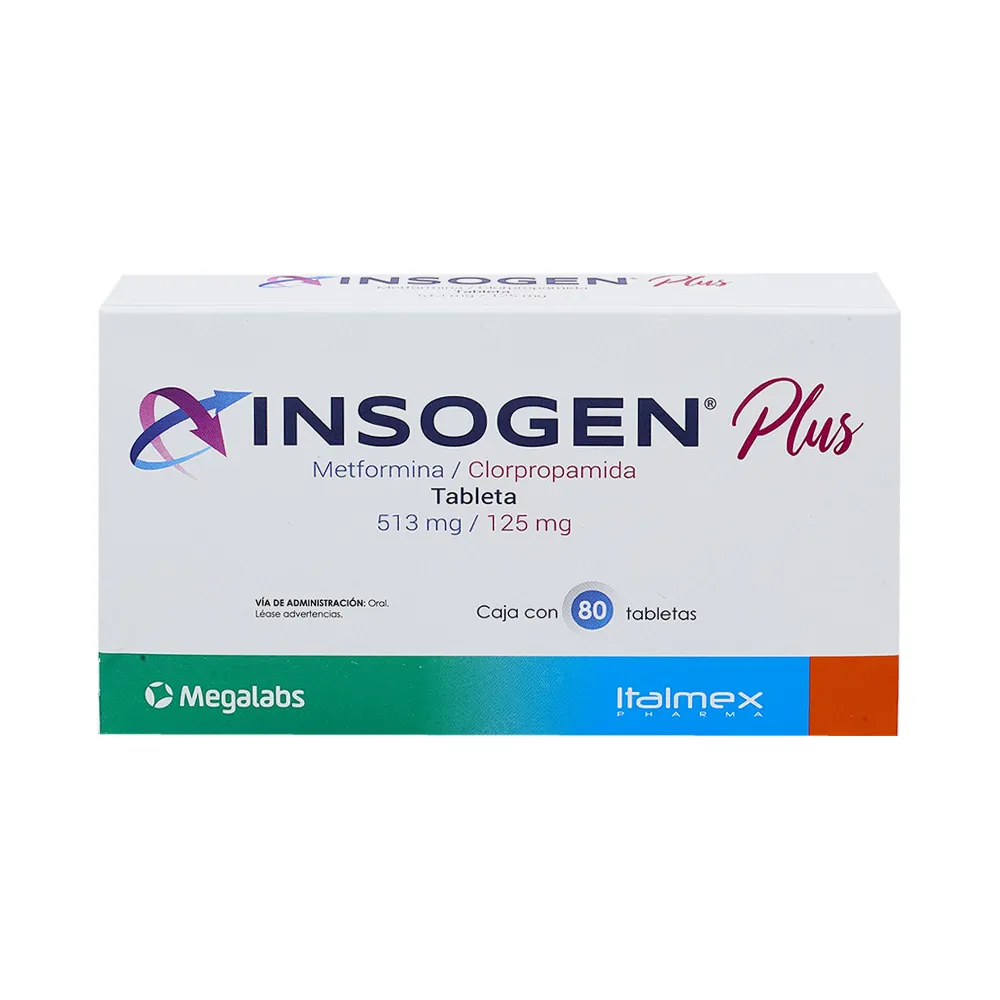 INSOGEN PLUS T 80 513/125MG